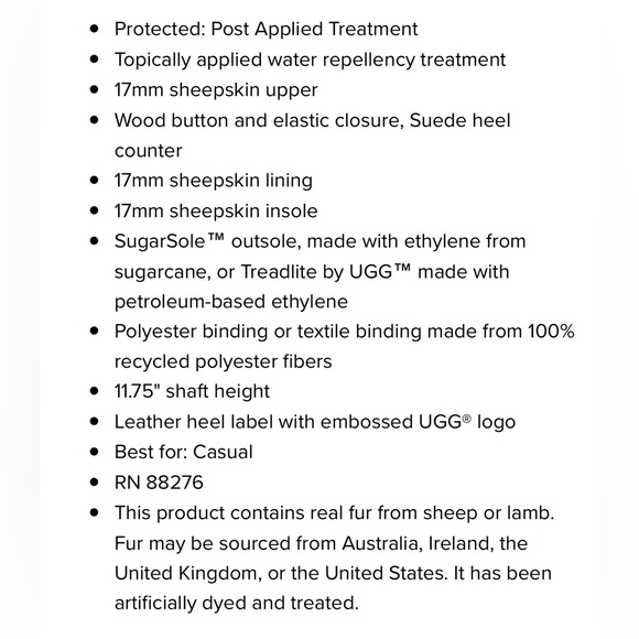 ☃️UGG BAILEY BUTTON TRIPLET BOOTS☃️ - Picture 9 of 9
